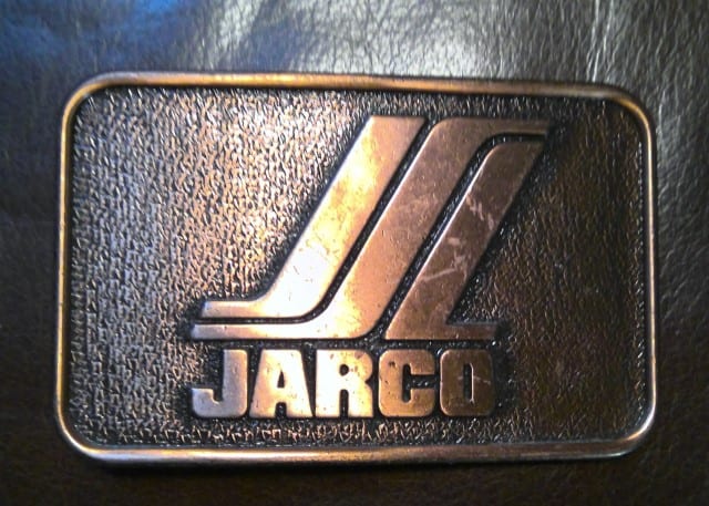 Vintage Jarco Industries Belt Buckle for sale