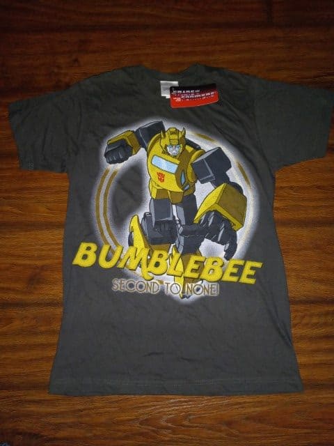 Transformers Bumblebee Second to None T-Shirt available for sale on heinventures.ca size is small