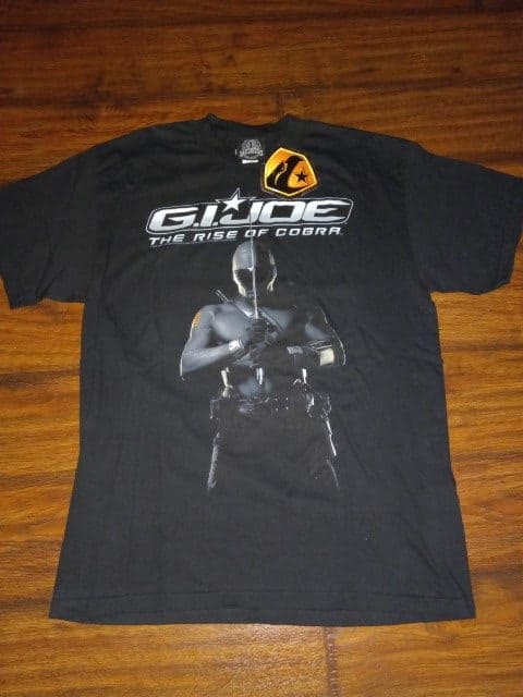 G.I. JOE: Rise of the Cobra Large T-Shirt is available on Hein Ventures' online