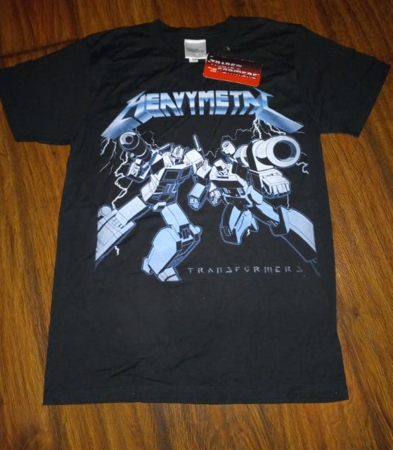 Transformers- Heavy Metal Shirt available on heinventures.ca