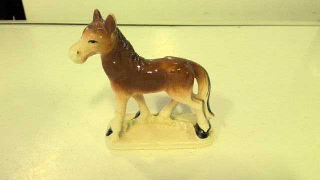 Vintage Horse Figurine that is made in Japan available at Hein Ventures' online antiques and vintage store