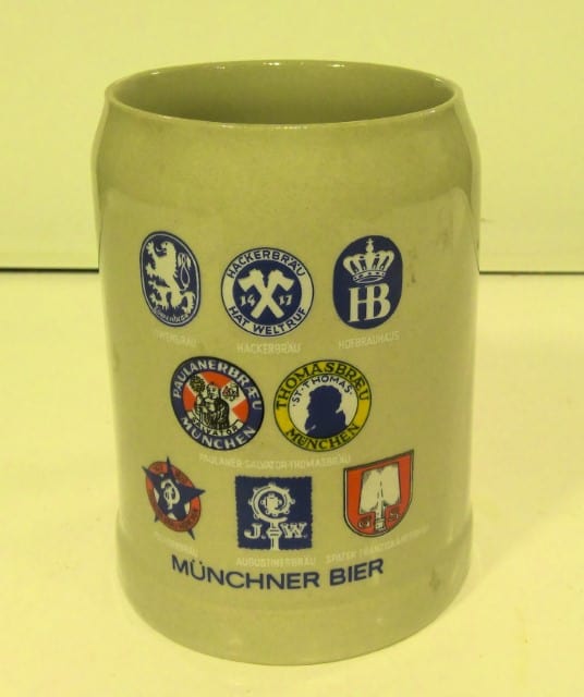 Munchner Beer Stoneware Mug available on heinventures.ca