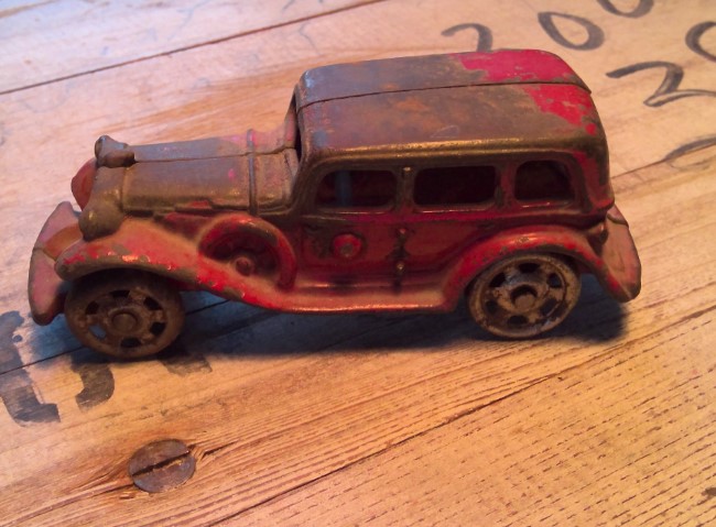 A.C. Williams Cast Iron Toy Sedan Car (c.1930s) for sale