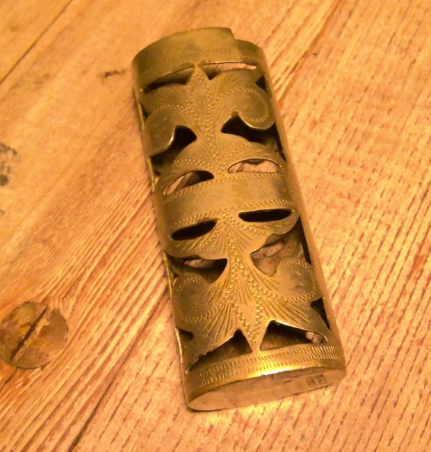 Vintage Alpaca Mexico Lighter Case for sale