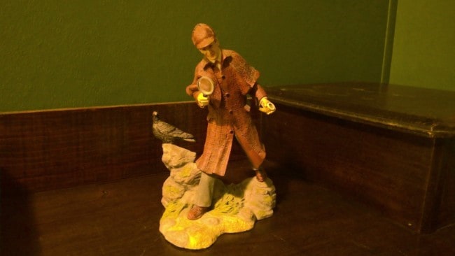 Royal Doulton Hand Painted Sherlock Holmes Sculpture for sale