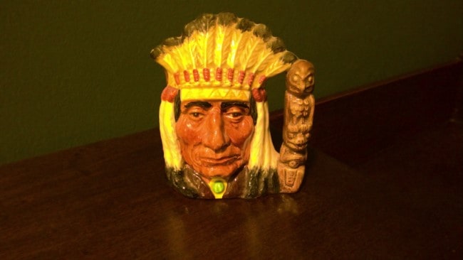 North American Indian Small Character Jug by Royal Doulton for sale on heinventures.ca