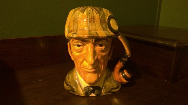 Large Sherlock Holmes Character Jug by Royce Wood for sale on Hein Ventures' online store