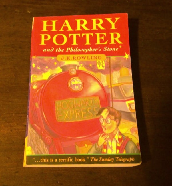 J.K. Rowling: Harry Potter and the Philosopher's Stone Canadian First Edition Paperback. for sale