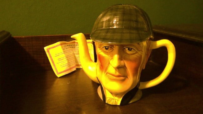 Sherlock Holmes Character Tea Pot - Wood Potters of Burslem for sale