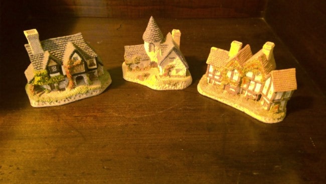 Set of 3 1985 David Winters Cottages - The Apothecary, Beer House, & Vicarage for sale