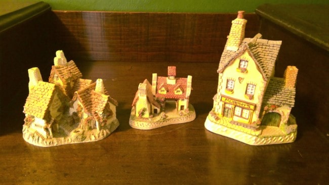 Set of 3 1983-1992 David Winters Cottages - Murphy's, Green Dragon Pub, Schoolhouse for sale