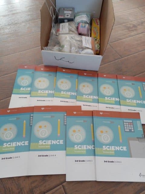 Grade 3 Lifepac Science Set - Partial for sale on Hein Ventures' online store