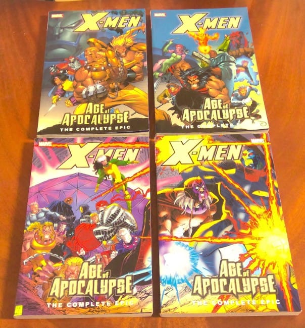 Marvel X-Men Age of Apocalypse The Complete Epic Vol 1-4 (4 volumes) for sale