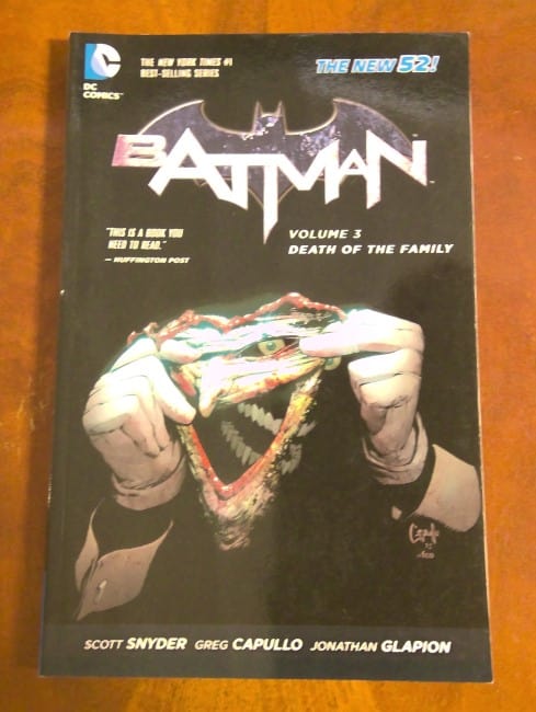 DC Batman: Death of the Family Volume 3 comic for sale