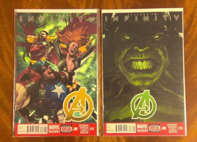 Avengers Marvel Now #15 & #16 Lot of 2 2013 Prelude To Infinity Comics for sale