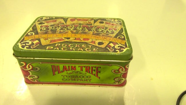 3 Kings Sliced Plug Smoking Tobacco Novelty Tin for sale