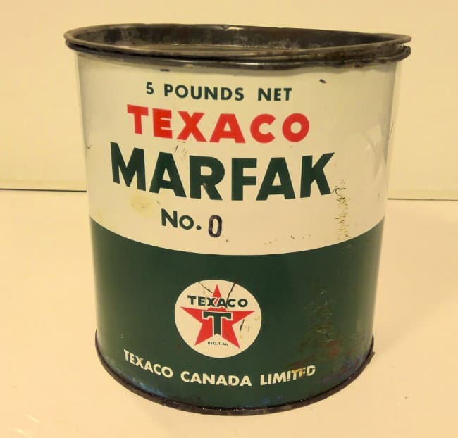 Texaco Marfak 5Lb Grease Can for sale