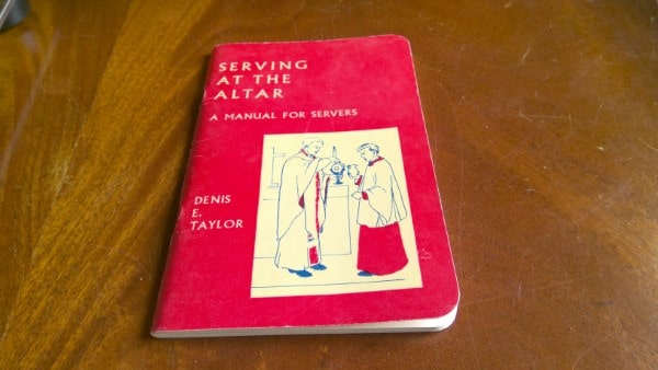 Serving at the Altar: A Manual for Servers available on Hein Ventures' online store