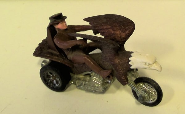 Side view of Mattel RRRumblers Bold Eagle for sale on Hein Ventures' online store