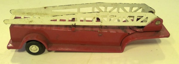 Side view of Vintage Tonka Fire Truck Ladder available on heinventures.ca