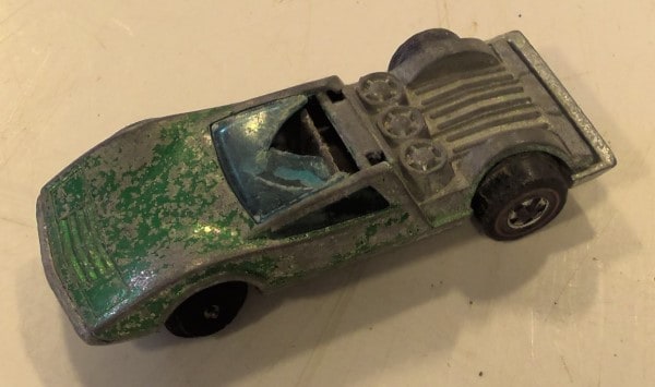 Hot Wheels Tri-Baby Green Car for sale on heinventures.ca