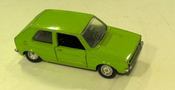 Solido Green Volkswagen Golf Diecast No. 19 for sale on heinventures.ca