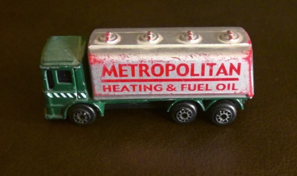 Maisto Gas Tanker Toy Truck - Metropolitan Heating & Fuel Oil for sale