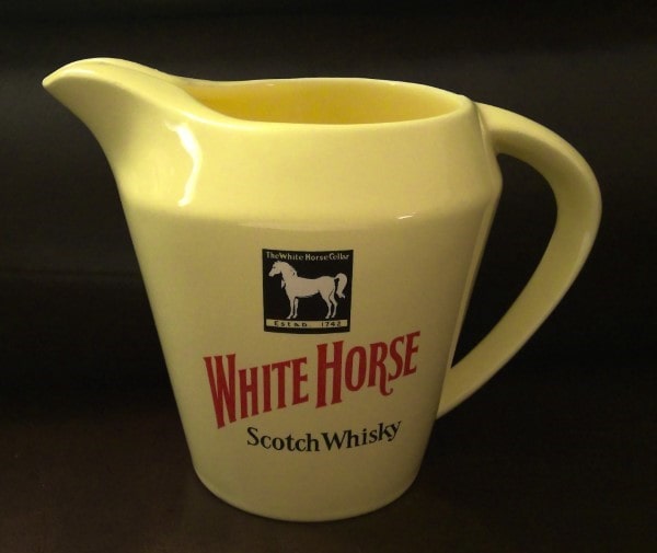 Vintage White Horse Scotch Whiskey Pitcher for sale