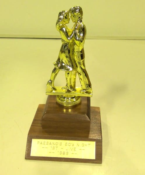 Vintage Dancing Trophy for sale