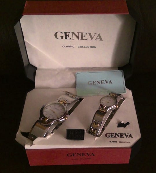 Geneva Classics His and Hers Watch Set for sale