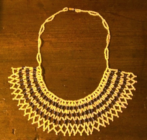 Beaded Choker Necklace Shoulder Beads for sale