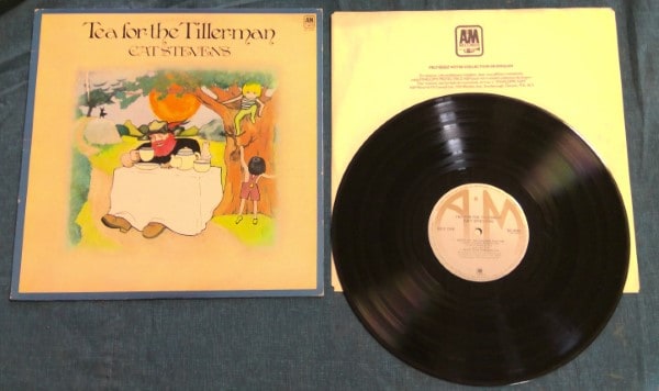 Cat Stevens: Tea for the Tillerman Vinyl Record LP for sale