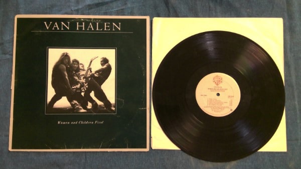 Van Halen: Women and Children First Vinyl Record LP for sale