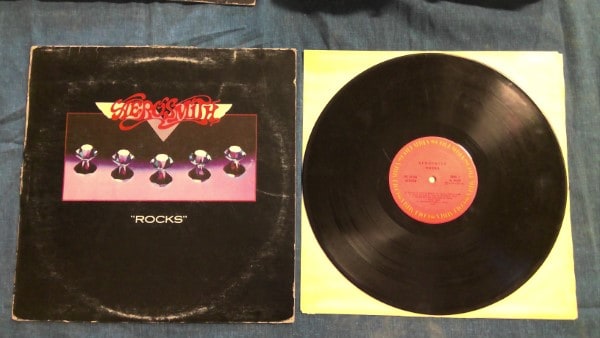 Aerosmith: "Rocks" Vinyl Record LP - 1976 for sale