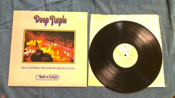 Deep Purple: Made in Europe Vinyl Record LP for sale