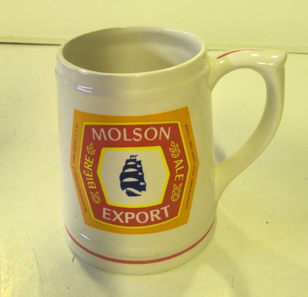 Molson Export Ceramic Beer Stein for sale