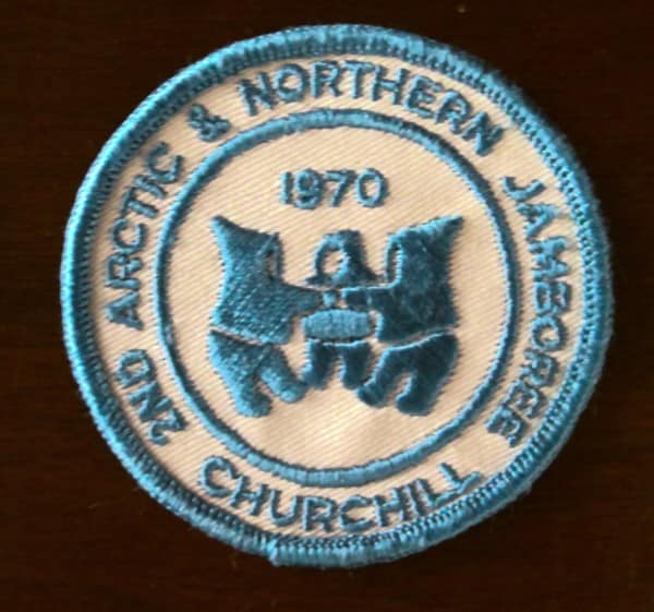 2nd Arctic & Northern Jamboree Churchill 1970 - Canadian Boy Scout Patch for sale