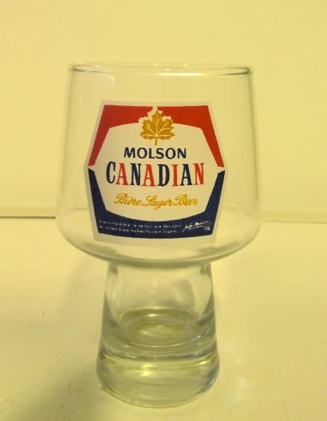 Vintage Molson Canadian Beer Glass for sale