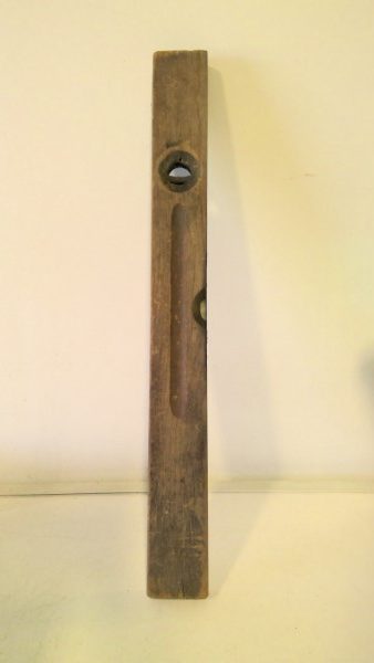 Antique Stanley No.3 Wood Level for sale