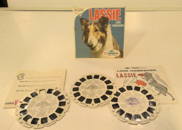 Lassie Look Homeward View-Master Reels for sale on Hein Ventures' online antique and vintage store