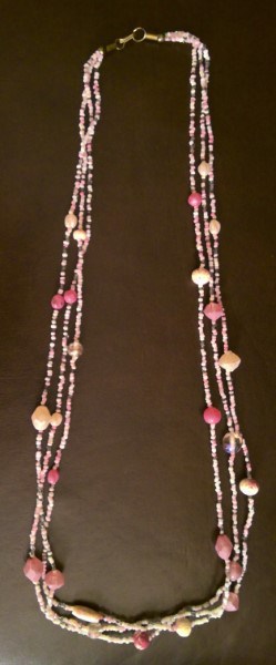 Multi-Strand Beaded Necklace for sale