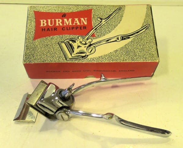 Vintage Burman Hair Clipper in Original Box for sale