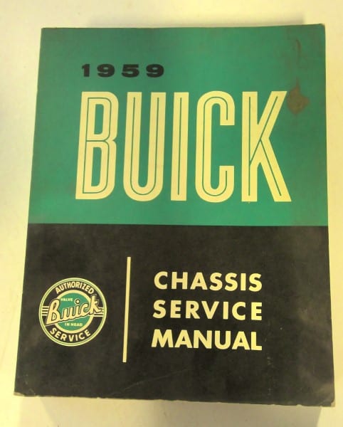 1959 Buick Chassis Service Manual for sale