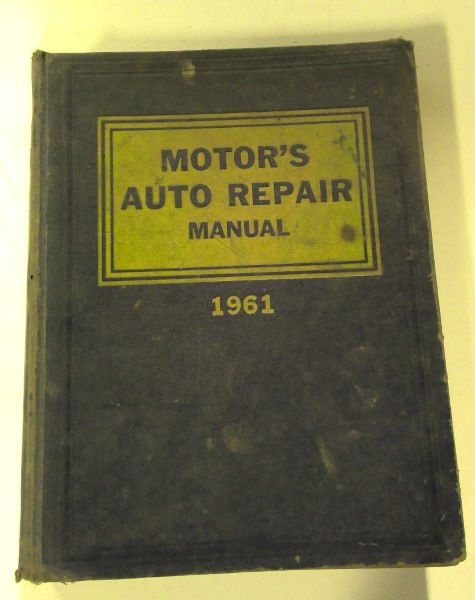 Motor's Auto Repair Manual 1961 for sale