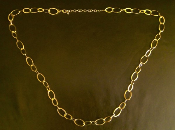 Vintage Joan Rivers Gold Tone Necklace for sale