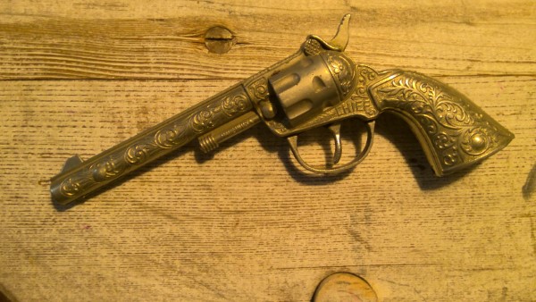 Vintage Hubley Chief Toy Cap Gun for sale