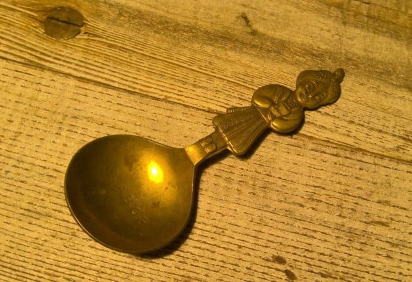 Vintage 1940s Nabob Coffee Spoon for sale