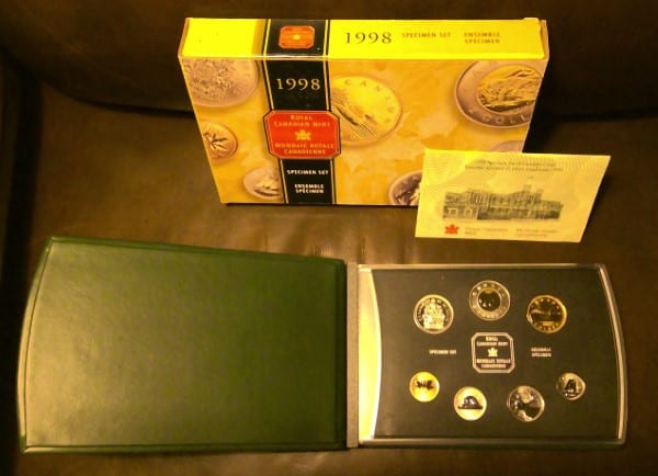 1998 Canada Specimen Coin Set for sale