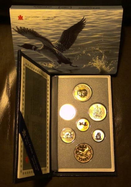 1997 Canada Specimen Coin Set for sale