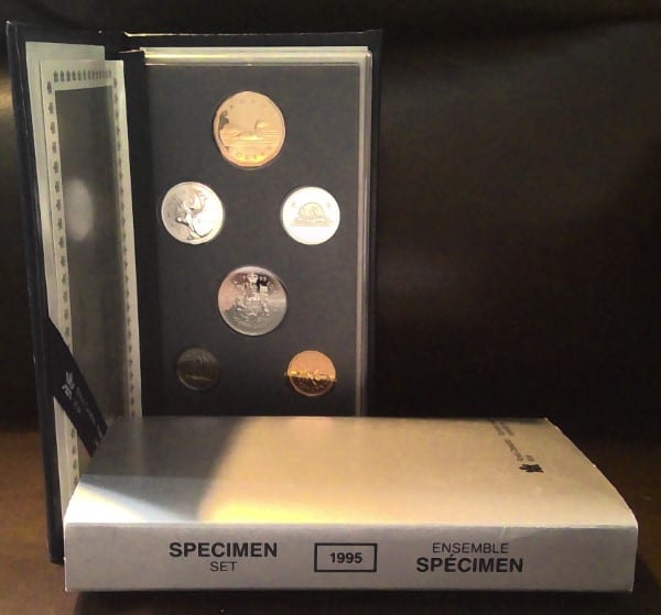 1995 Canada Specimen Coin Set for sale